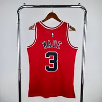 Regata Chicago Bulls C Dwayne Wade 2016/17 Retrô, foto 5