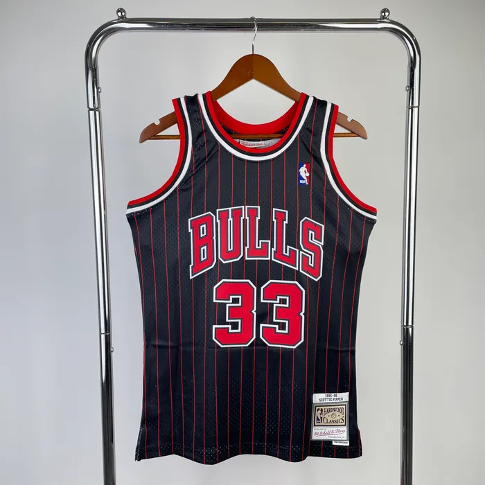 Regata Chicago Bulls C Scottie Pippen 1995/96 Retrô, foto 1