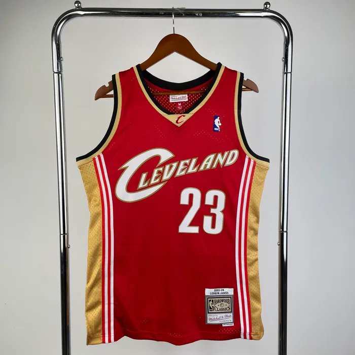 Regata Cleveland Cavaliers Lebron James 2003/04 Retrô (1), foto 1