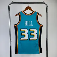 Regata Detroit Pistons Grant Hill 1998/99 Retrô, foto 5