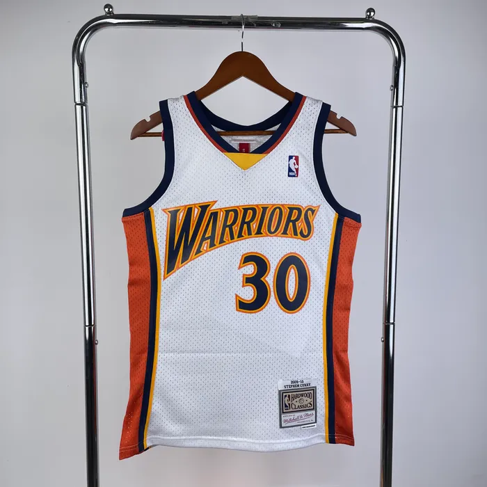 Regata Golden State Warriors Stephen Curry 2009/10 Retrô (2), foto 1