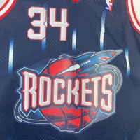 Regata Houston Rockets Hakeem Olajuwon 1996/97 Retrô, foto 3