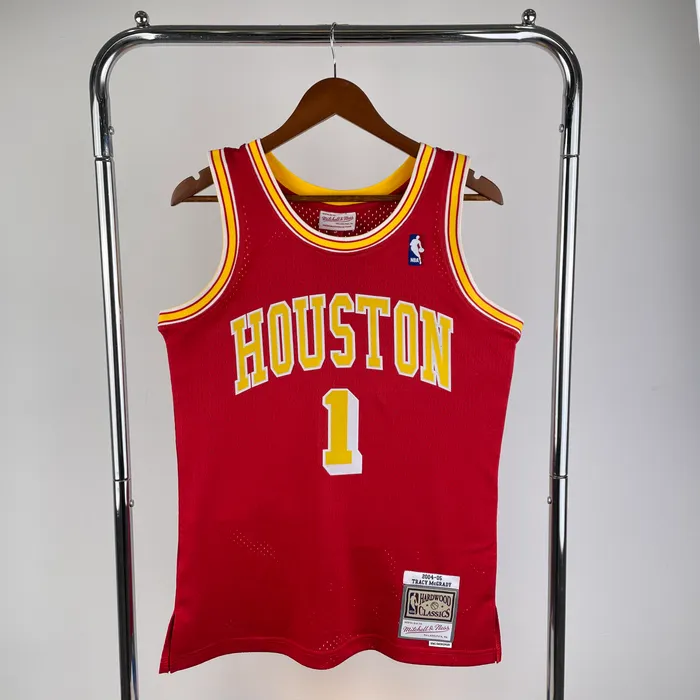 Regata Houston Rockets Tracy Mcgrady 2004/05 Retrô, foto 1