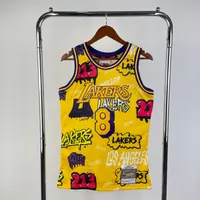 Regata Los Angeles Lakers Kobe Bryant 1996/97 Retrô, foto 1