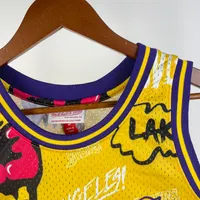 Regata Los Angeles Lakers Kobe Bryant 1996/97 Retrô, foto 2