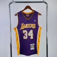 Regata Los Angeles Lakers Shaquille O'neal 1999/00 Retrô, foto 1