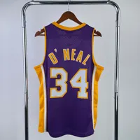 Regata Los Angeles Lakers Shaquille O'neal 1999/00 Retrô, foto 5