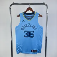 Regata Memphis Grizzlies Statement Edition 2020/21 Retrô, foto 1