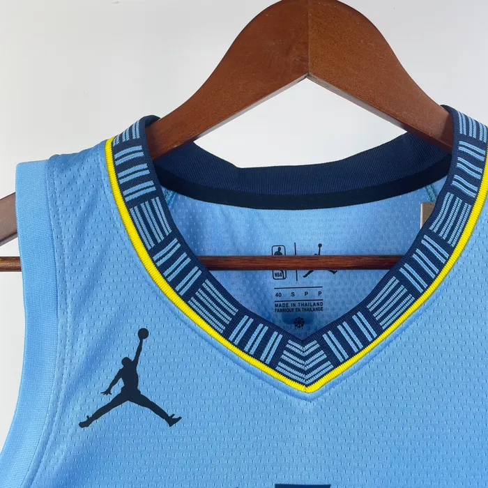Regata Memphis Grizzlies Statement Edition 2020/21 Retrô, foto 2
