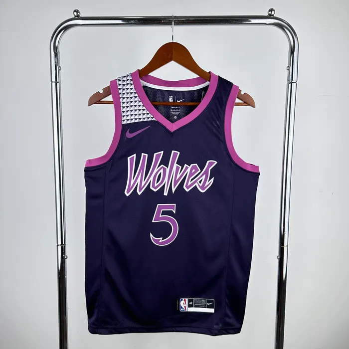 Regata Minnesota Timberwolves City Edition 2018/19 Retrô, foto 1