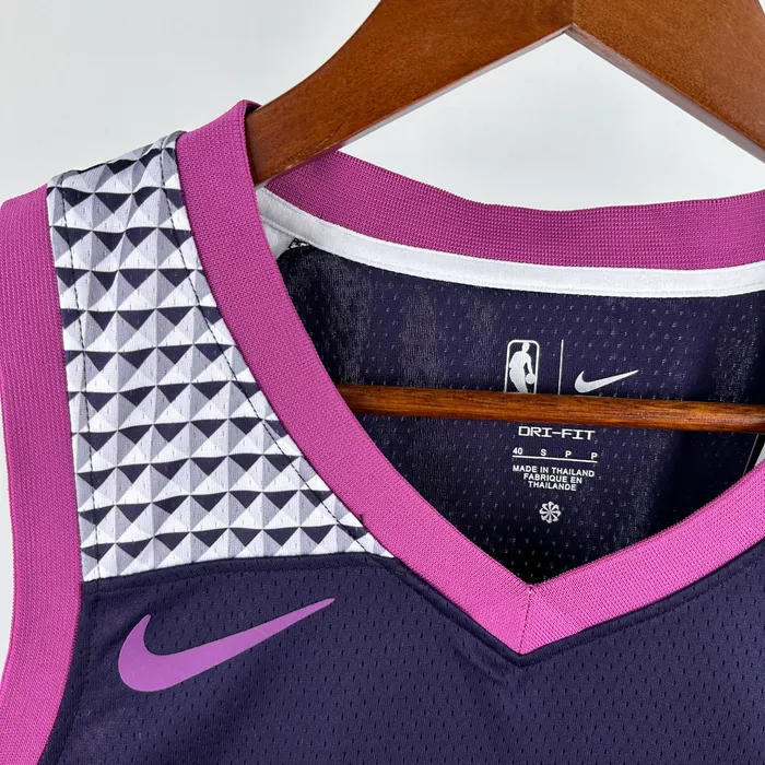 Regata Minnesota Timberwolves City Edition 2018/19 Retrô, foto 2