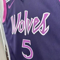 Regata Minnesota Timberwolves City Edition 2018/19 Retrô, foto 3