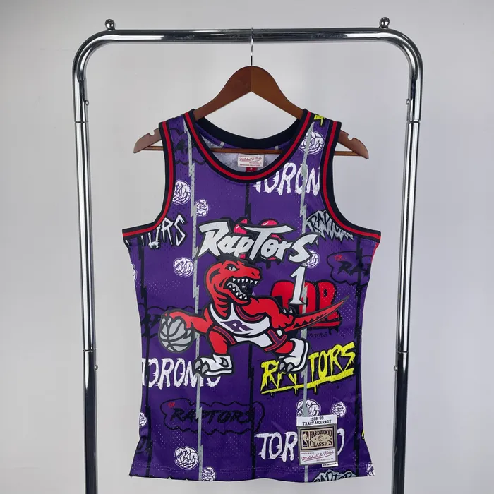 Regata Toronto Raptors Tracy Mcgrady 1998/99 Retrô (1), foto 1